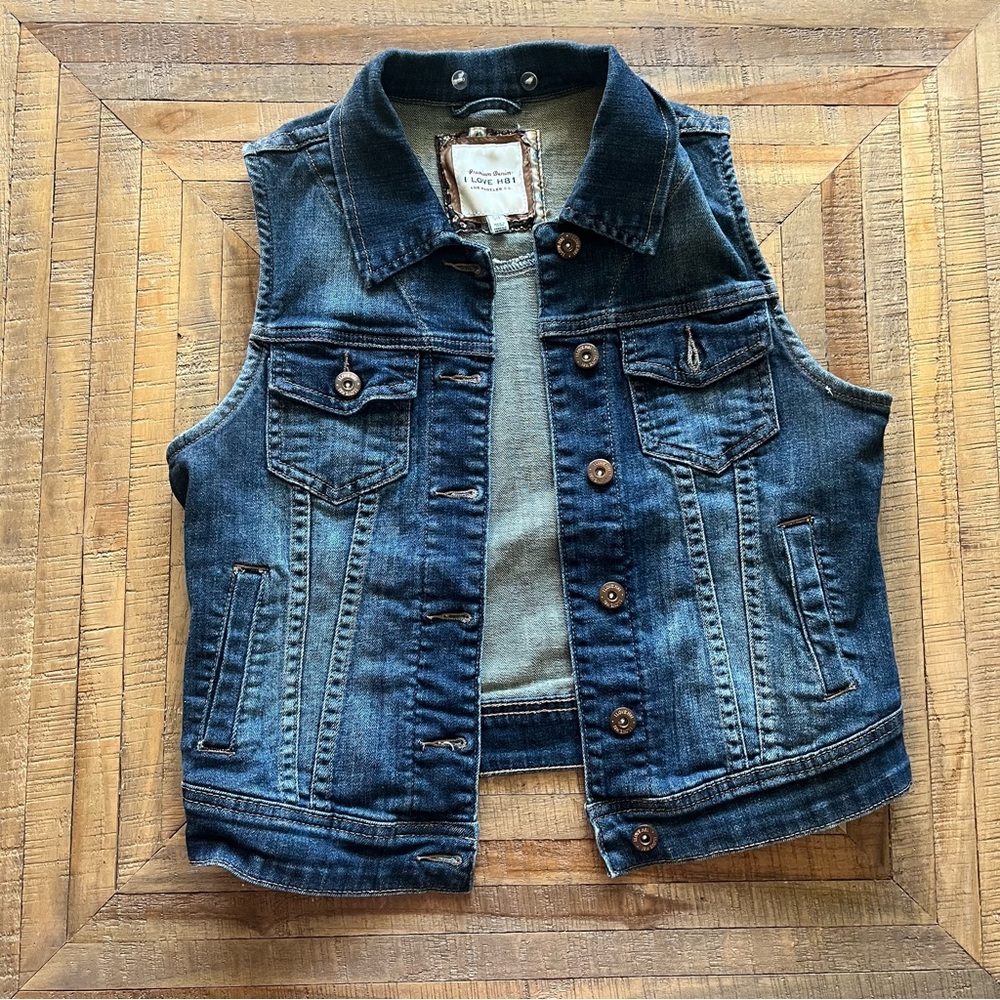 Denim vest